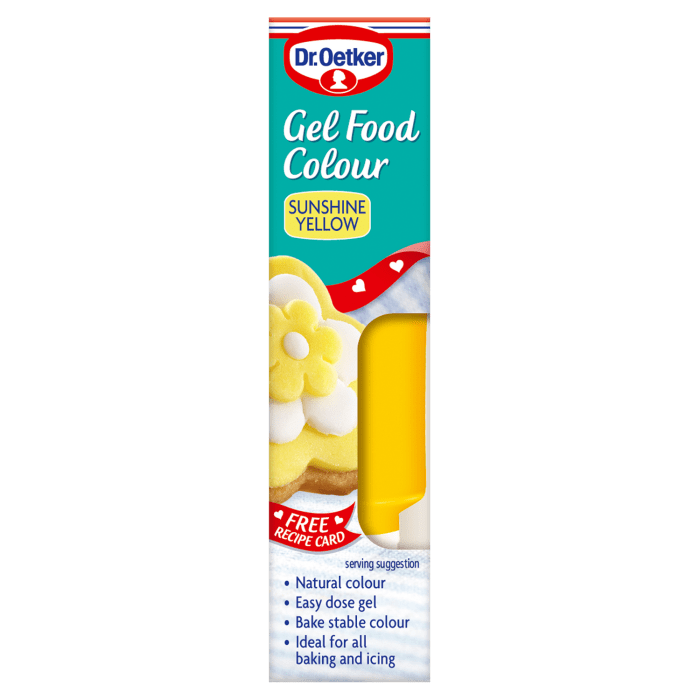 Yellow Food Colouring TheMealDB